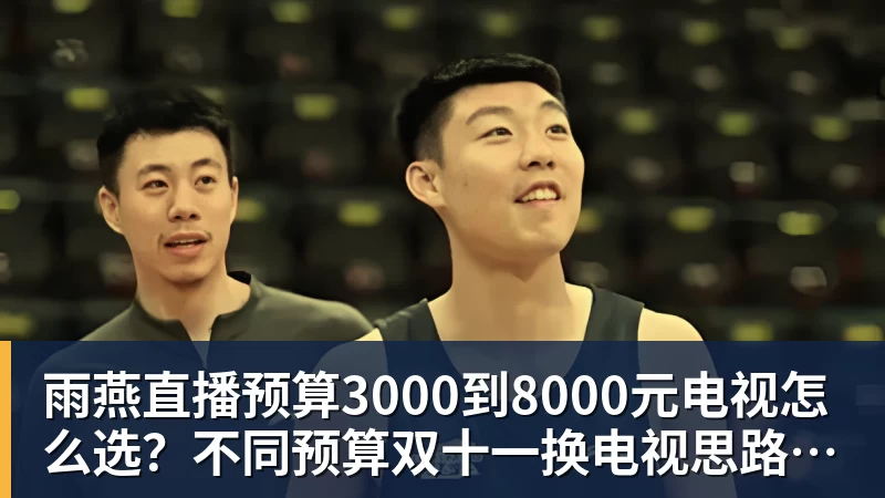雨燕直播预算3000到8000元电视怎么选？不同预算双十一换电视思路看这篇